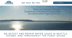 Desktop Screenshot of clearwaterleakdetection.com